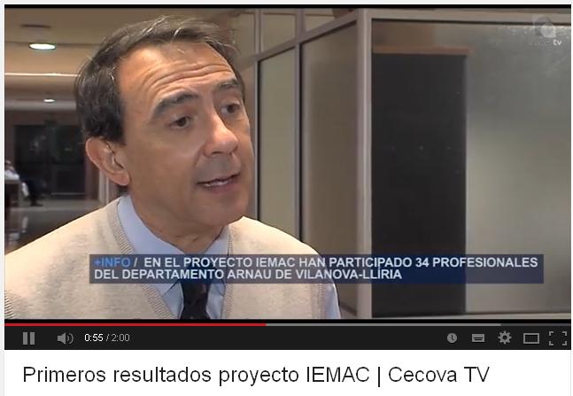 Vídeo Primeros resultados del Proyecto IEMAC