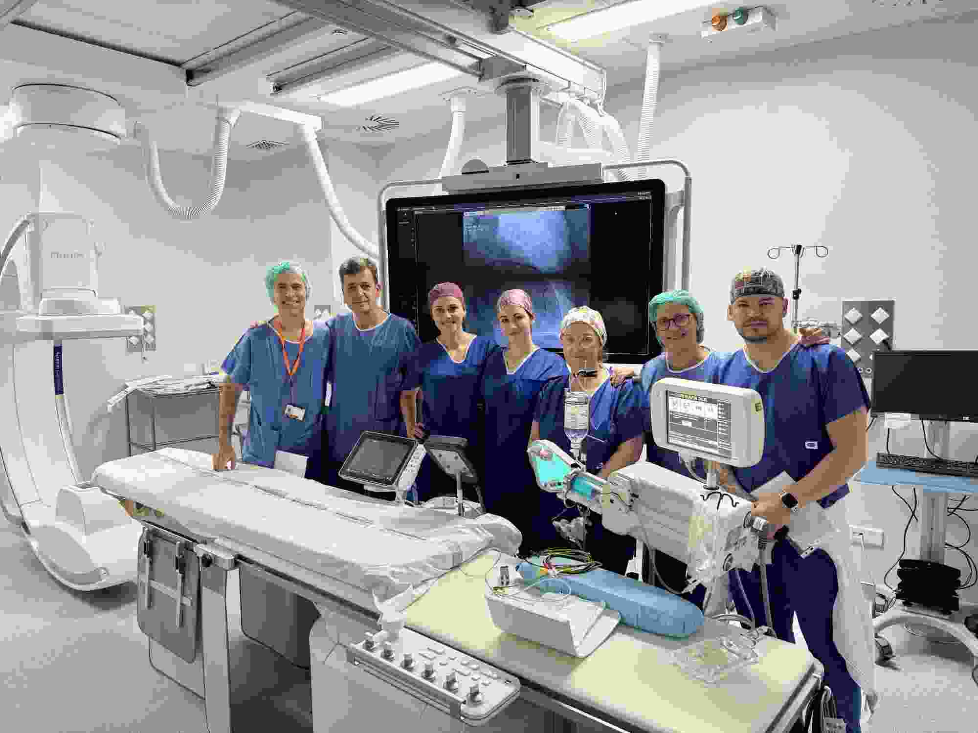 Se realizan los primeros cateterismos en el Hospital Arnau de Vilanova